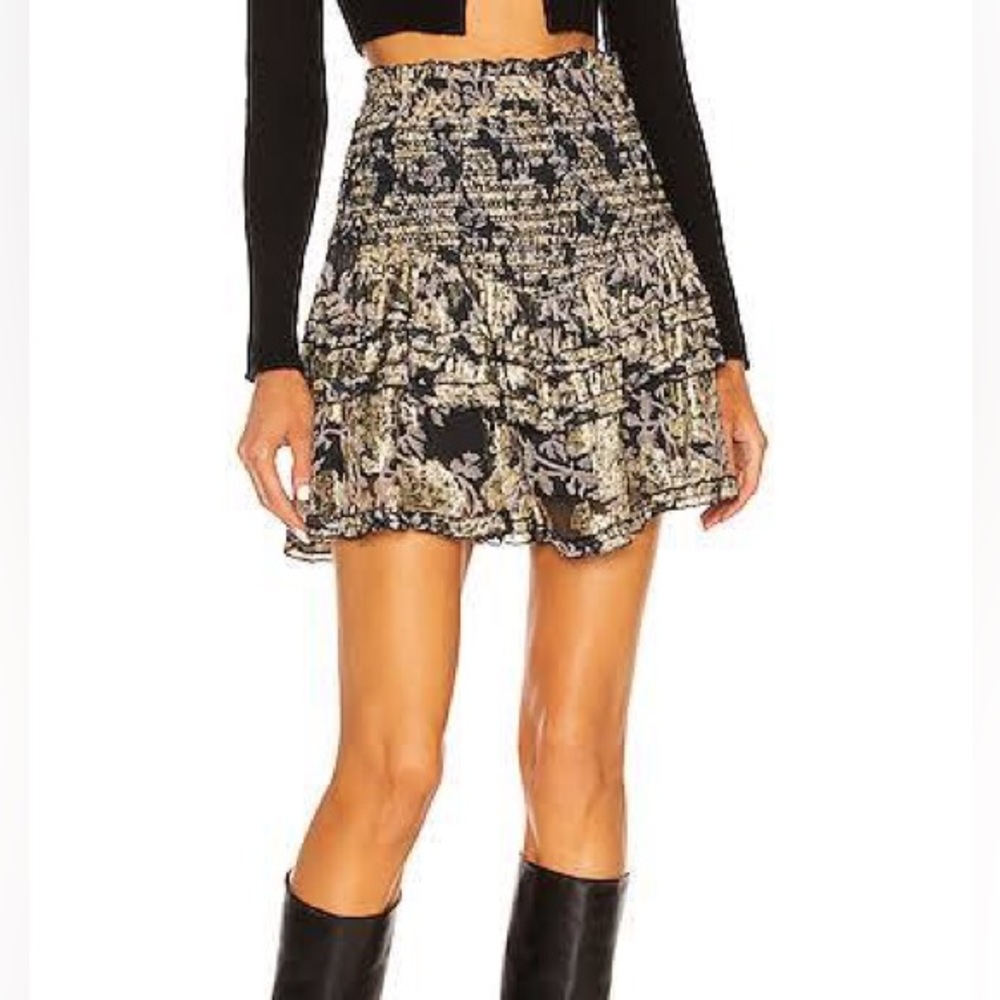 HEMANT AND NANDITA Vim Mini Skirt